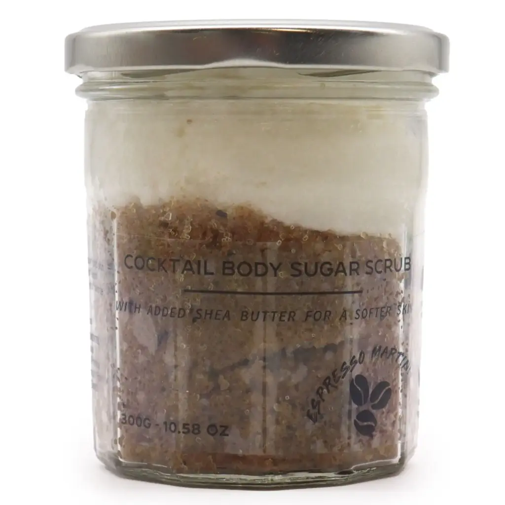 Fragranced Sugar Body Scrub – Espresso Martini 300g | www.artisangoods.co.uk