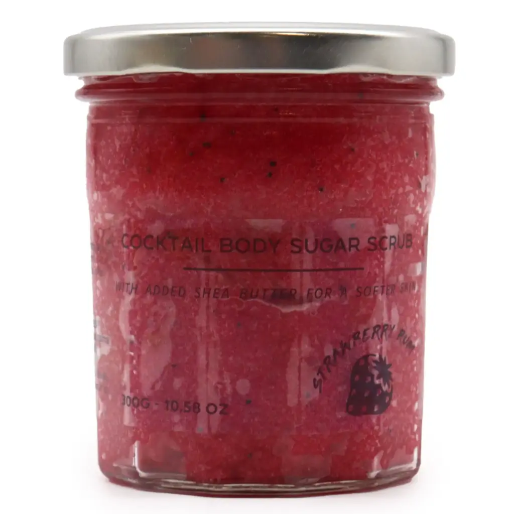 Fragranced Sugar Body Scrub – Strawberry Rum 300g | www.artisangoods.co.uk 6