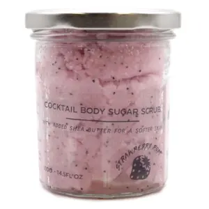 Fragranced Sugar Body Scrub – Strawberry Rum 300g | www.artisangoods.co.uk 5
