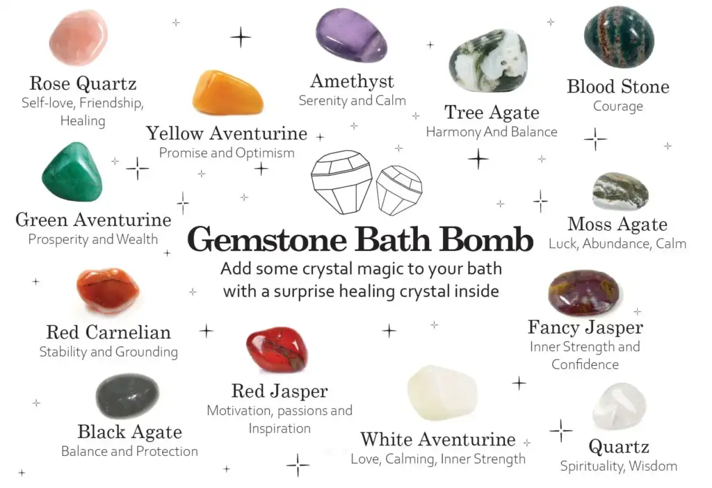 Gemstone Bath Bomb – Raspberry & Pomegranate | www.artisangoods.co.uk 8