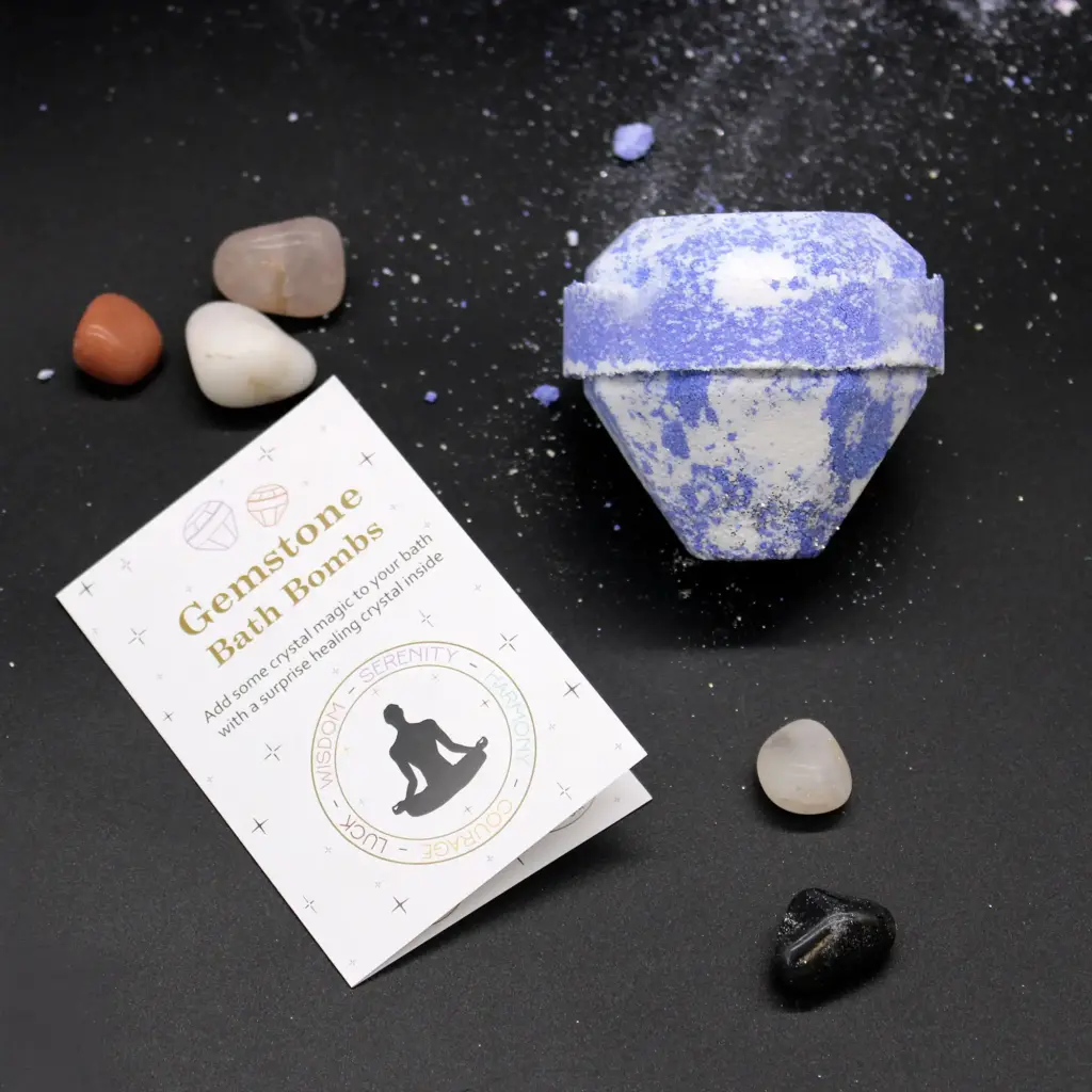 Gemstone Bath Bomb – Raspberry & Pomegranate | www.artisangoods.co.uk 6