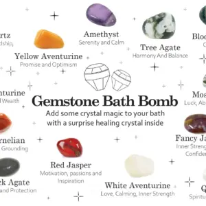 Gemstone Bath Bomb – Raspberry & Pomegranate | www.artisangoods.co.uk 8