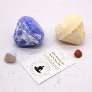 Gemstone Bath Bomb – Raspberry & Pomegranate | www.artisangoods.co.uk 4