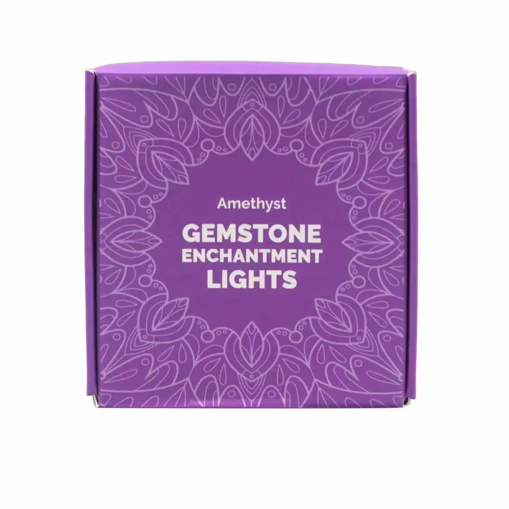 Gemstone Enchantment Lights – Amethyst | www.artisangoods.co.uk 2 Gemstone Enchantment Lights – Amethyst | www.artisangoods.co.uk 2