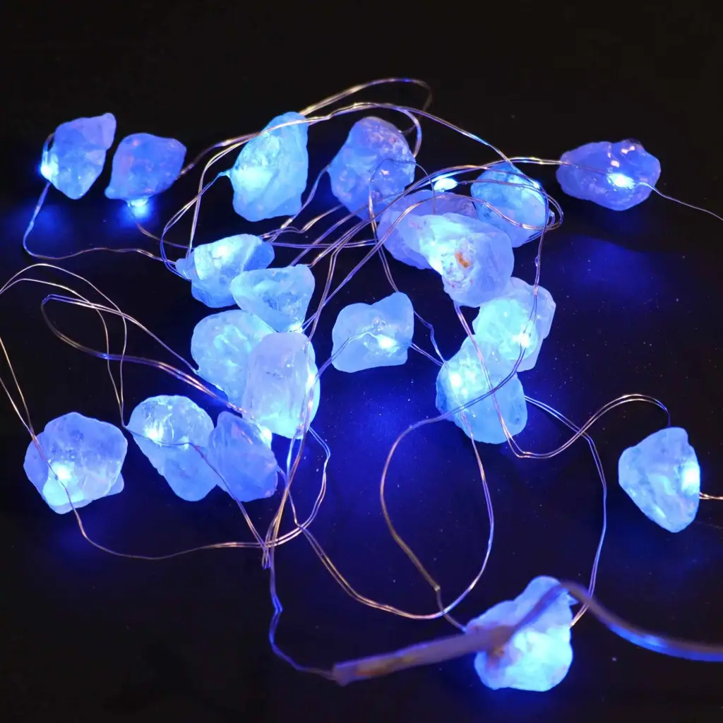 Gemstone Enchantment Lights – Celestite | www.artisangoods.co.uk 3 Gemstone Enchantment Lights – Celestite | www.artisangoods.co.uk 3
