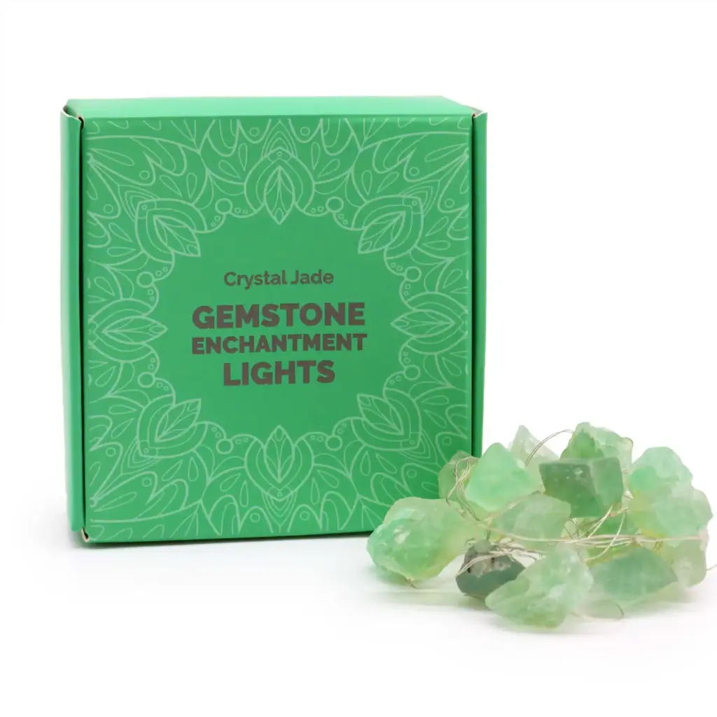 Gemstone Enchantment Lights – Crystal Jade | www.artisangoods.co.uk