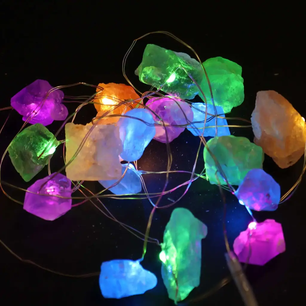 Gemstone Enchantment Lights – Mixed Rocks | www.artisangoods.co.uk 4 Gemstone Enchantment Lights – Mixed Rocks | www.artisangoods.co.uk 4