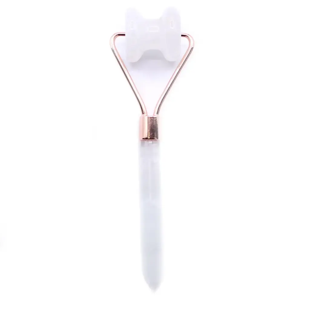 Gemstone Jawline Roller – Rock Quartz | www.artisangoods.co.uk