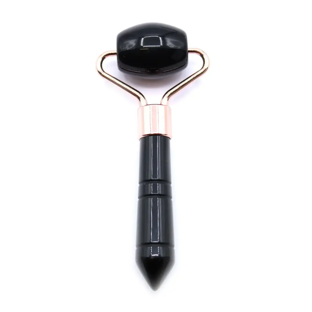 Gemstone Mini Roller – Black Obsidian | www.artisangoods.co.uk