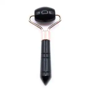Gemstone Mini Roller – Black Obsidian | www.artisangoods.co.uk 1