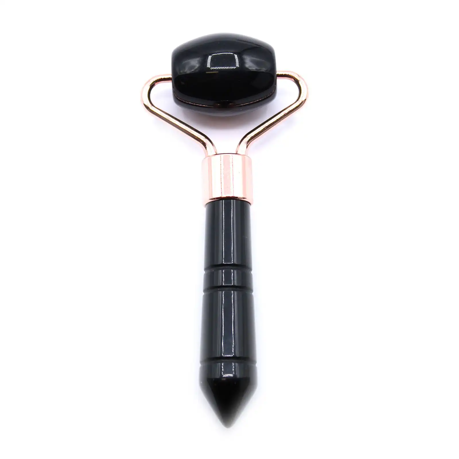 Gemstone Mini Roller – Black Obsidian | www.artisangoods.co.uk 2 Gemstone Mini Roller – Black Obsidian | www.artisangoods.co.uk 1
