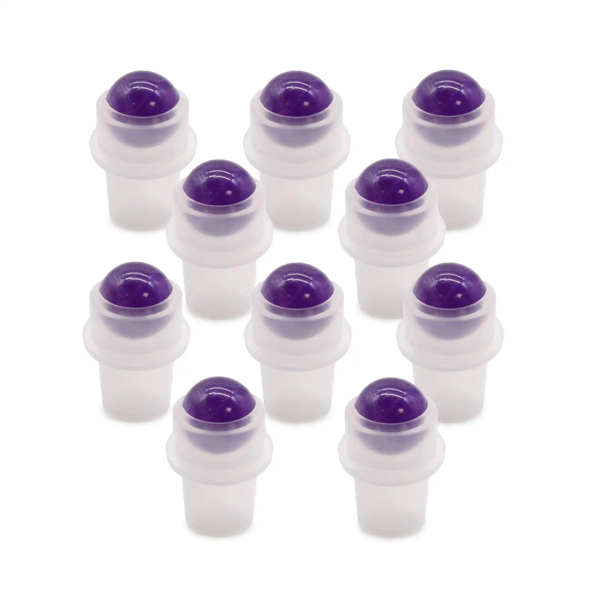 Gemstone Roller Tip for 5ml Bottle – Amethyst | www.artisangoods.co.uk 2 Gemstone Roller Tip for 5ml Bottle – Amethyst | www.artisangoods.co.uk 1