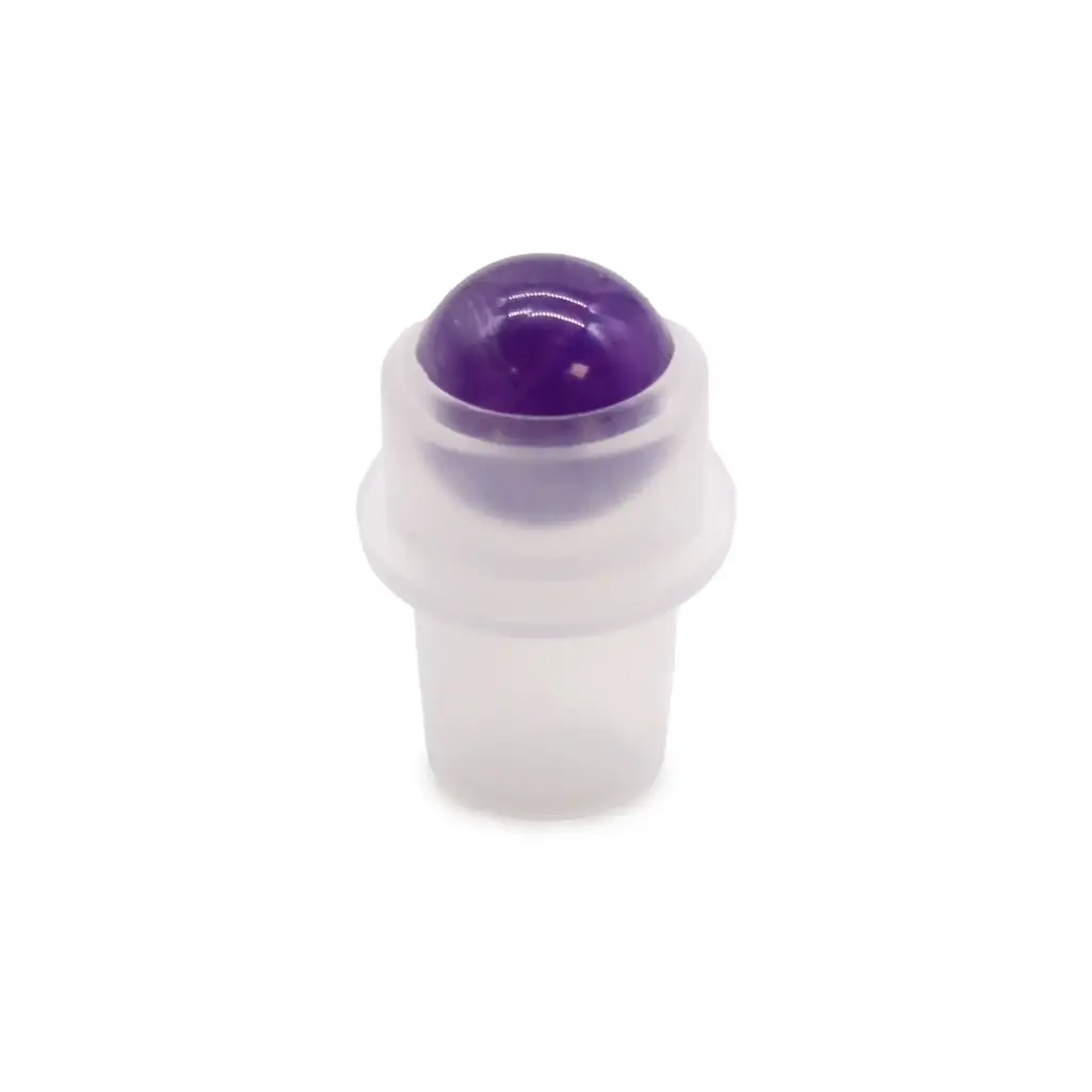 Gemstone Roller Tip for 5ml Bottle – Amethyst | www.artisangoods.co.uk 2 Gemstone Roller Tip for 5ml Bottle – Amethyst | www.artisangoods.co.uk 2