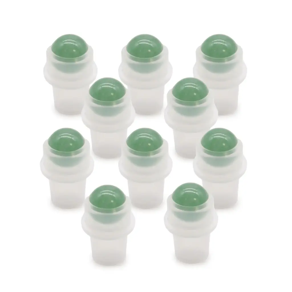 Gemstone Roller Tip for 5ml Bottle – Aventurine | www.artisangoods.co.uk