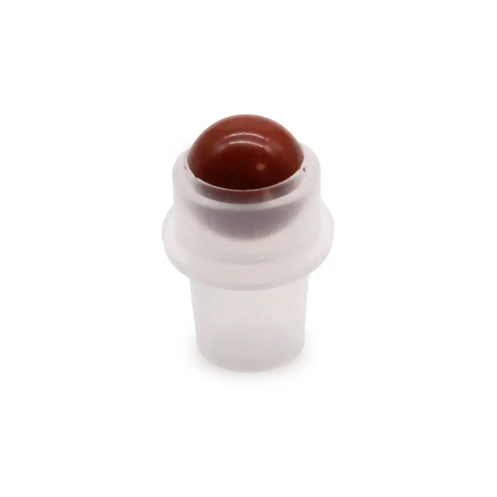 Gemstone Roller Tip for 5ml Bottle – Red Jasper | www.artisangoods.co.uk 2 Gemstone Roller Tip for 5ml Bottle – Red Jasper | www.artisangoods.co.uk 2