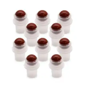 Gemstone Roller Tip for 5ml Bottle – Red Jasper | www.artisangoods.co.uk 1
