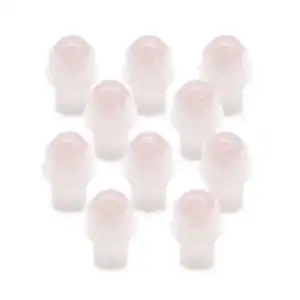 Gemstone Roller Tip for 5ml Bottle – Rose Quartz | www.artisangoods.co.uk 1