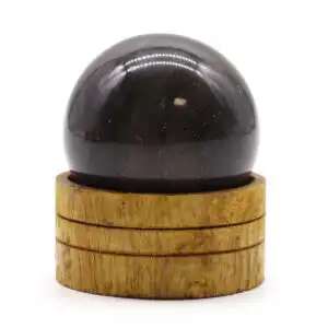 Gemstone Sphere 50mm – Ocean Agate with Stand | www.artisangoods.co.uk