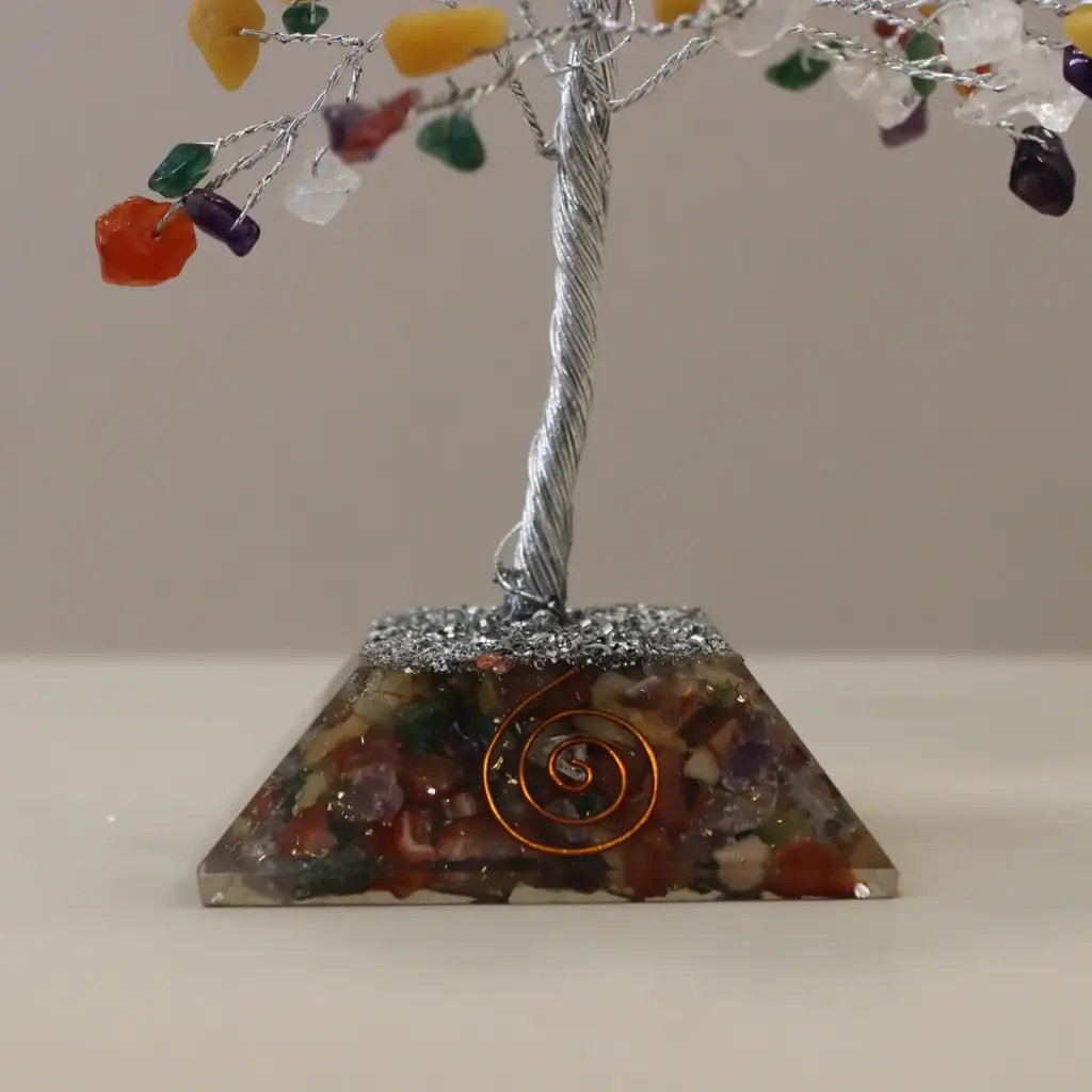 Gemstone Tree with Organite Base – 160 Stone – Multi | www.artisangoods.co.uk 3 Gemstone Tree with Organite Base – 160 Stone – Multi | www.artisangoods.co.uk 3