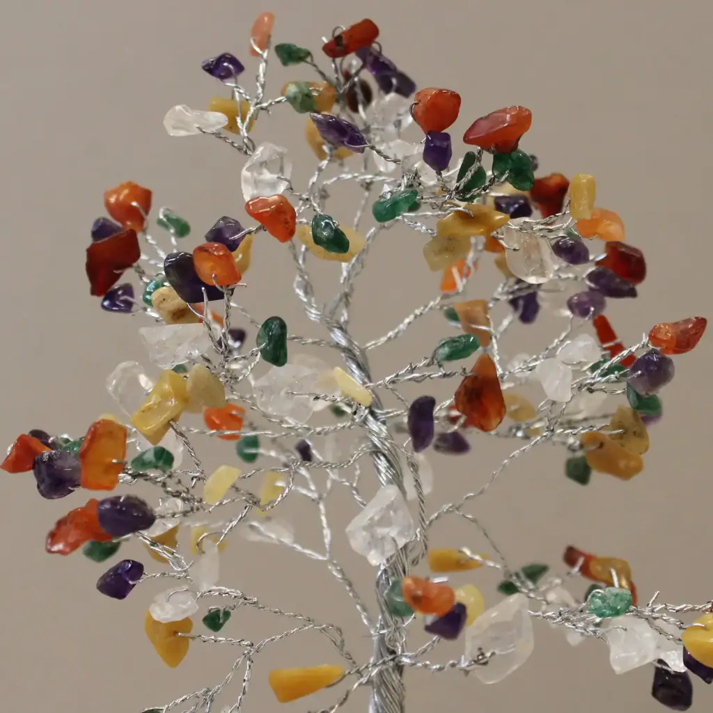 Gemstone Tree with Organite Base – 160 Stone – Multi | www.artisangoods.co.uk 2 Gemstone Tree with Organite Base – 160 Stone – Multi | www.artisangoods.co.uk 2