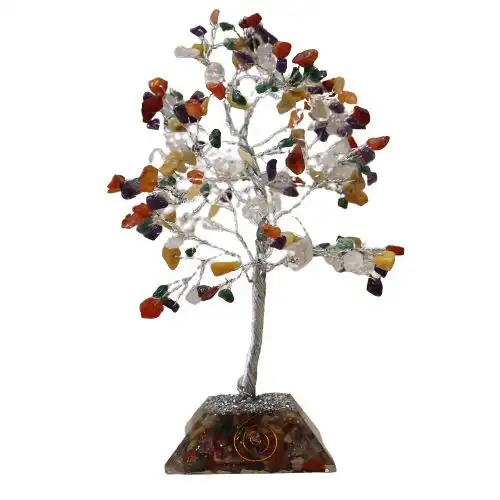 Gemstone Tree with Organite Base – 160 Stone – Multi | www.artisangoods.co.uk 5 Gemstone Tree with Organite Base – 160 Stone – Multi | www.artisangoods.co.uk 4