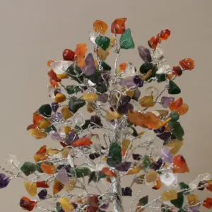 Gemstone Tree with Organite Base – 320 Stone – Multi | www.artisangoods.co.uk 2