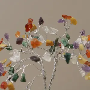 Gemstone Tree with Organite Base – 80 Stone – Multi | www.artisangoods.co.uk 2