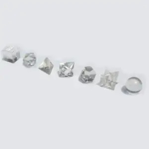 Geometric Seven Piece Crystal Set | www.artisangoods.co.uk 3