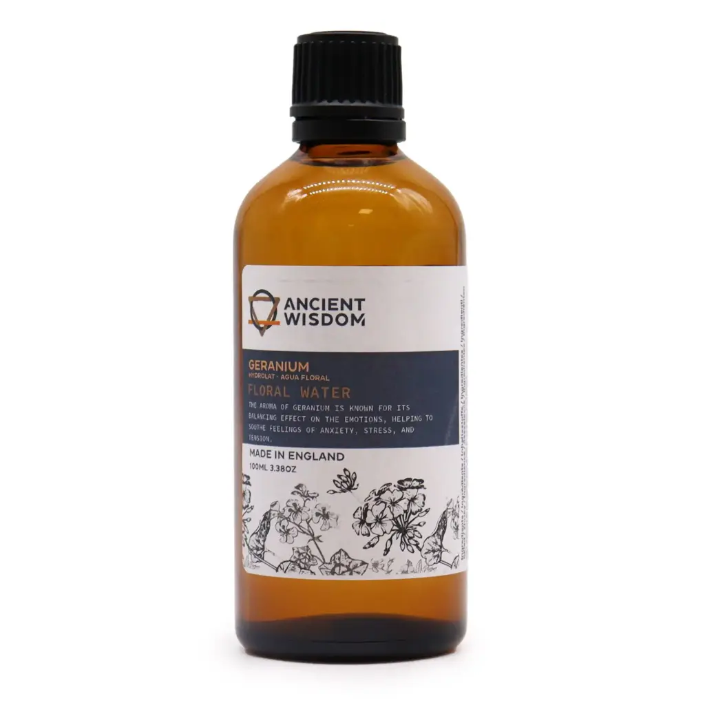 Geranium Hydrolat 100ml | www.artisangoods.co.uk Geranium Hydrolat 100ml | www.artisangoods.co.uk