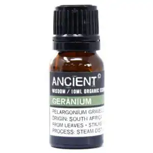 Geranium Organic Essential Oil 10ml | www.artisangoods.co.uk Geranium Organic Essential Oil 10ml | www.artisangoods.co.uk 1