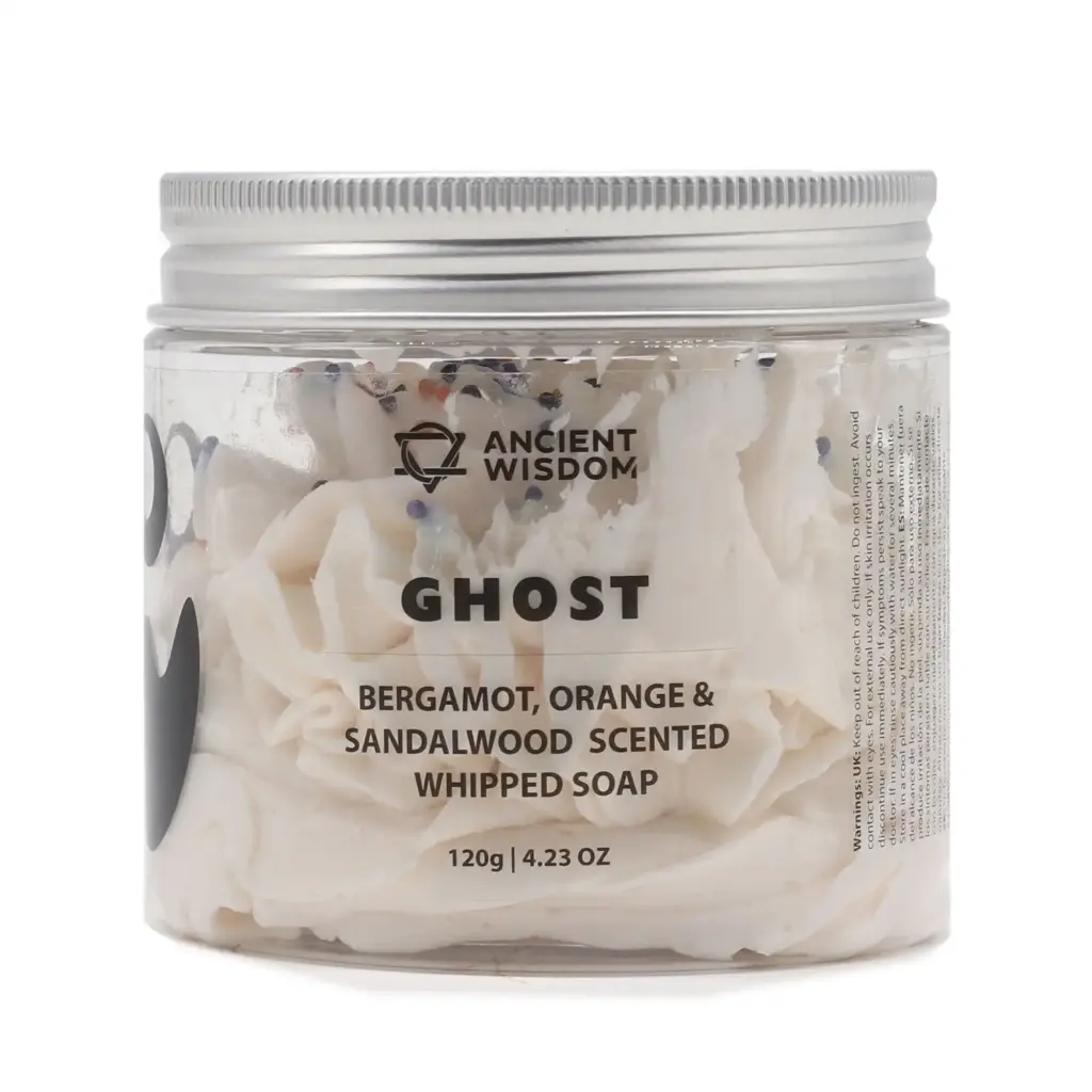 Ghost Whipped Soap 120g | www.artisangoods.co.uk