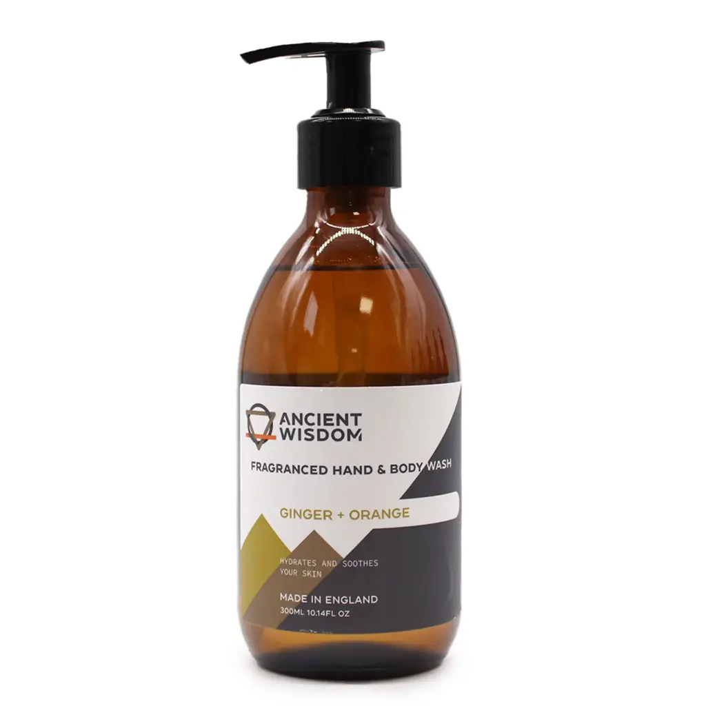 Ginger & Orange Hand & Body Wash  300ml | www.artisangoods.co.uk
