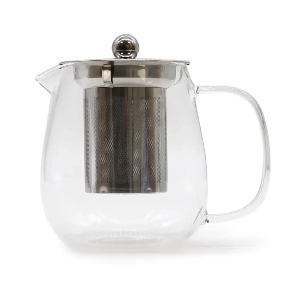Glass Infuser Teapot – Contemporary – 550ml | www.artisangoods.co.uk 2