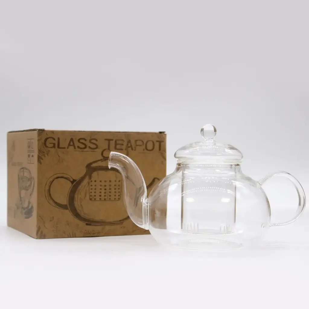 Glass Infuser Teapot – Round Pearl – 800ml | www.artisangoods.co.uk 6