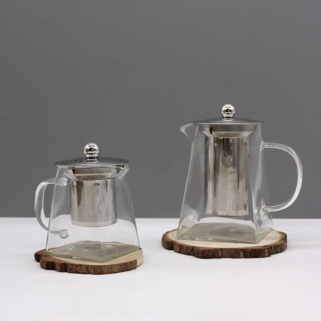 Glass Infuser Teapot – Tower Shape – 350ml | www.artisangoods.co.uk 7