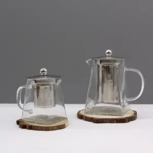 Glass Infuser Teapot – Tower Shape – 350ml | www.artisangoods.co.uk 7