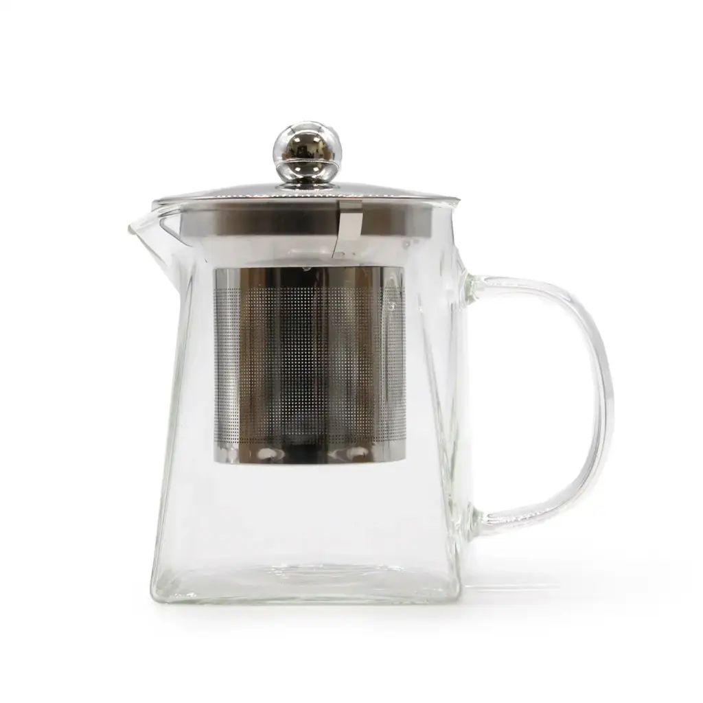 Glass Infuser Teapot – Tower Shape – 350ml | www.artisangoods.co.uk 2