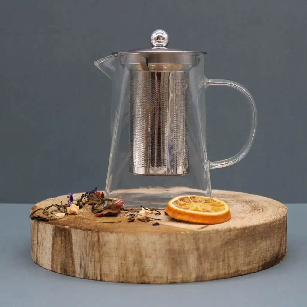 Glass Infuser Teapot – Tower Shape – 750ml | www.artisangoods.co.uk 3 Glass Infuser Teapot – Tower Shape – 750ml | www.artisangoods.co.uk 3