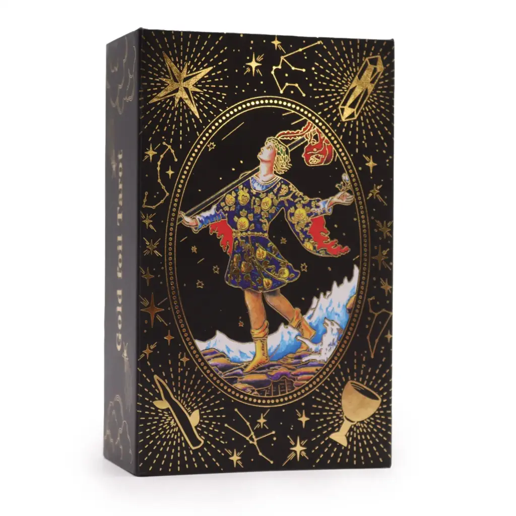 Gold Foil Tarot – Let the Magic Begin – Gift Box | www.artisangoods.co.uk