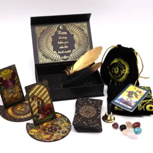 Gold Foil Tarot – Let the Magic Begin – Gift Set | www.artisangoods.co.uk 2