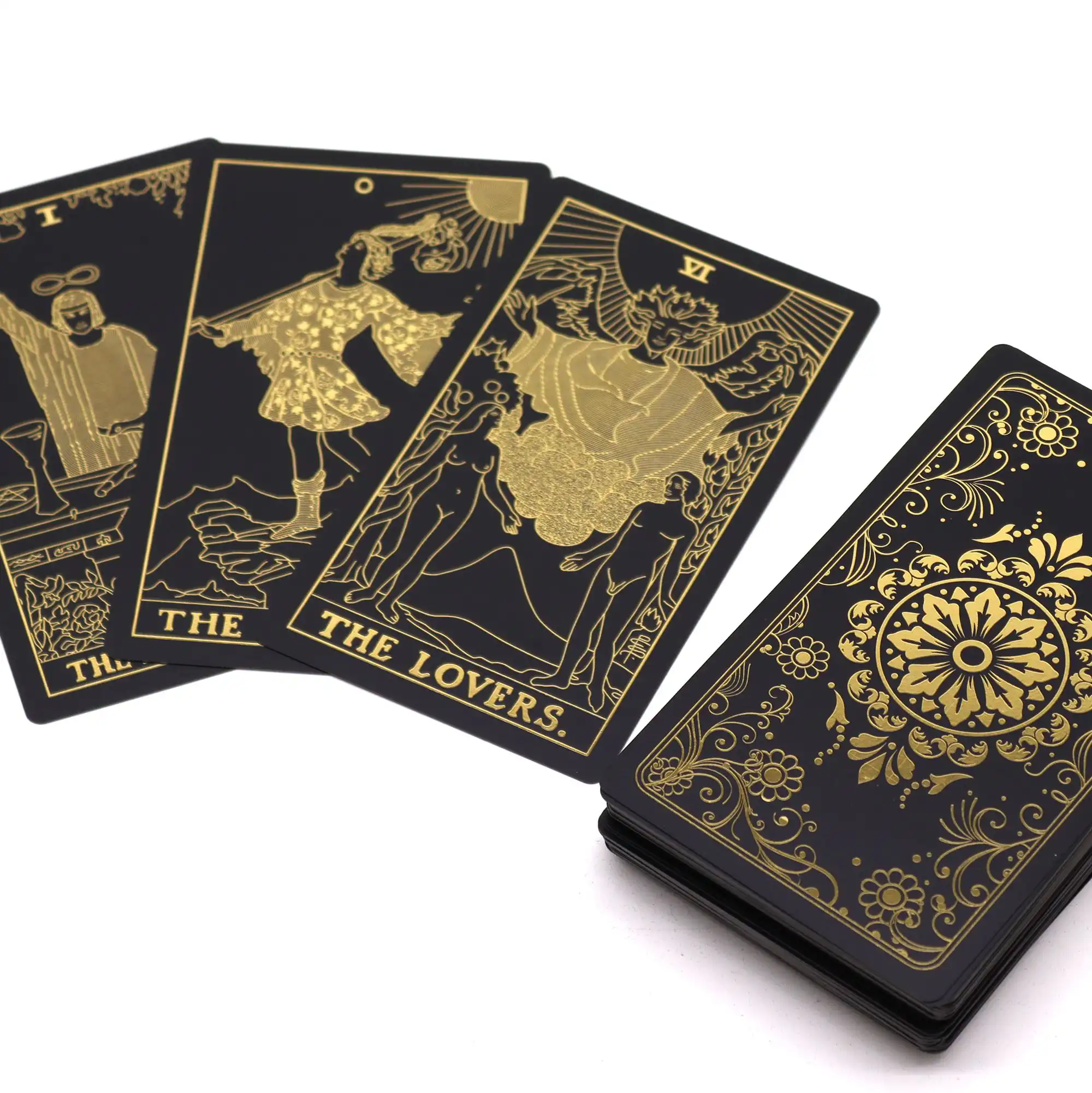 Gold Foil Tarot Set with Book – Gift Box | www.artisangoods.co.uk 4 Gold Foil Tarot Set with Book – Gift Box | www.artisangoods.co.uk 3