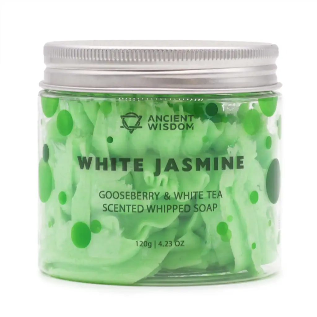 Gooseberry & White Tea Whipped Soap 120g | www.artisangoods.co.uk