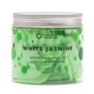 Gooseberry & White Tea Whipped Soap 120g | www.artisangoods.co.uk 1