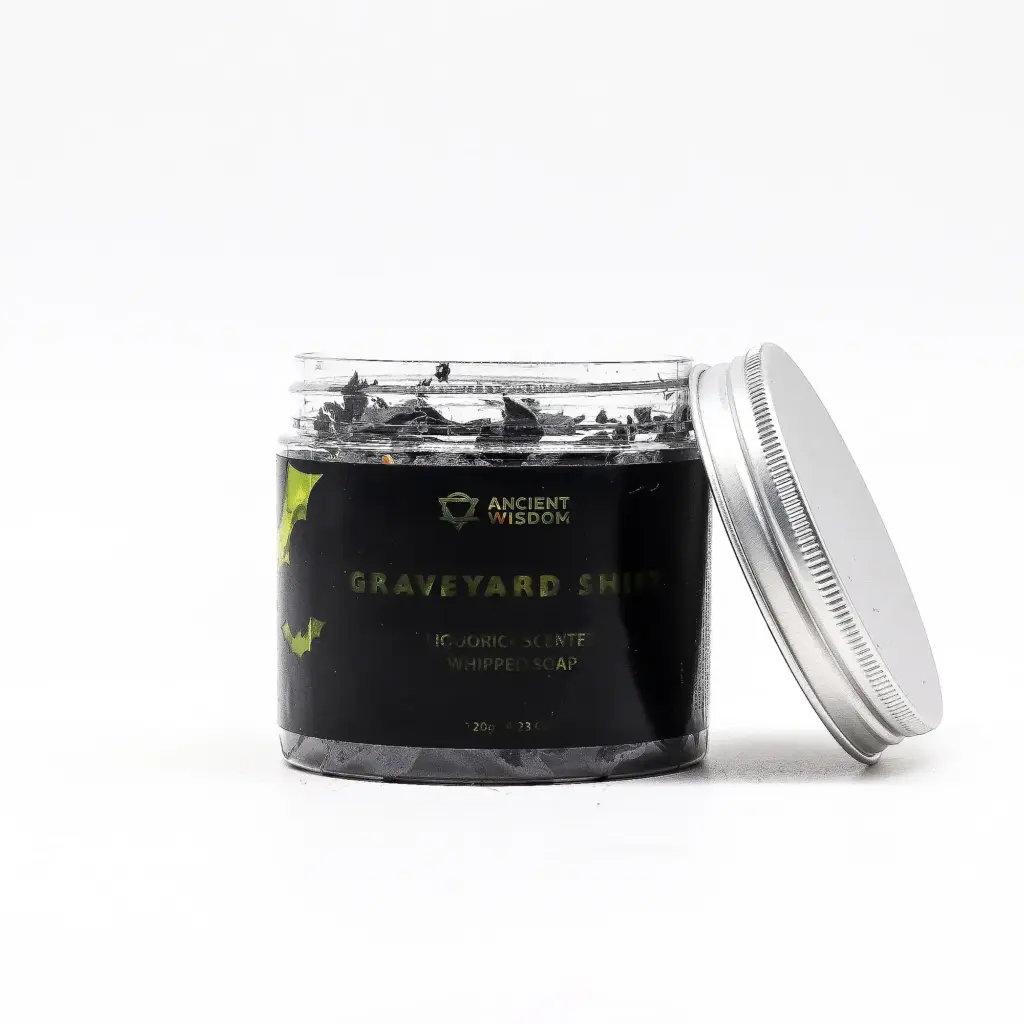 Graveyard Shift Whipped Soap 120g | www.artisangoods.co.uk 2 Graveyard Shift Whipped Soap 120g | www.artisangoods.co.uk 2