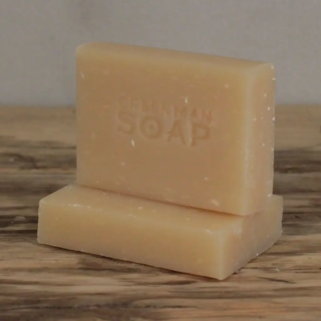 Greenman Soap Slice 100g – Coconut Cool & Calm | www.artisangoods.co.uk 6