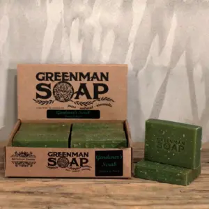 Greenman Soap Slice 100g – Gardener’s Scrub | www.artisangoods.co.uk 6