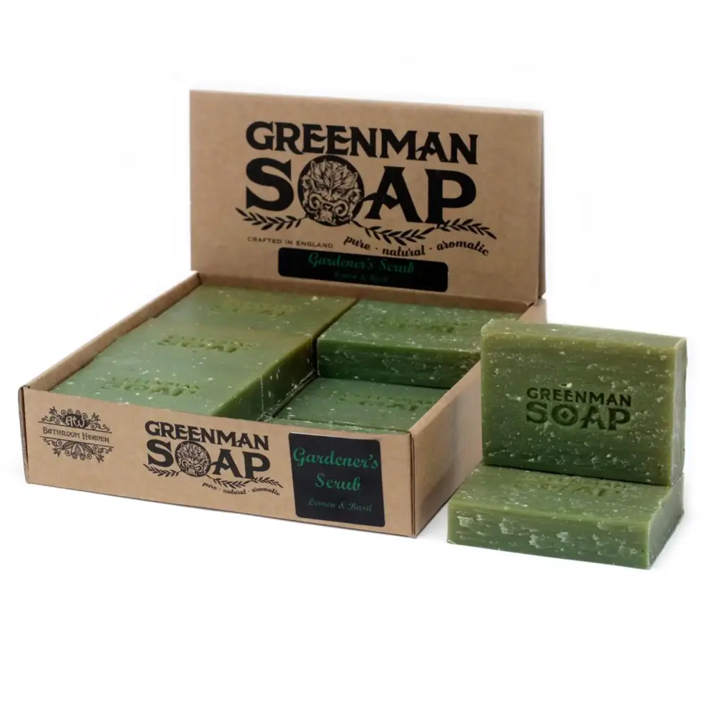 Greenman Soap Slice 100g – Gardener’s Scrub | www.artisangoods.co.uk 3 Greenman Soap Slice 100g – Gardener’s Scrub | www.artisangoods.co.uk 3