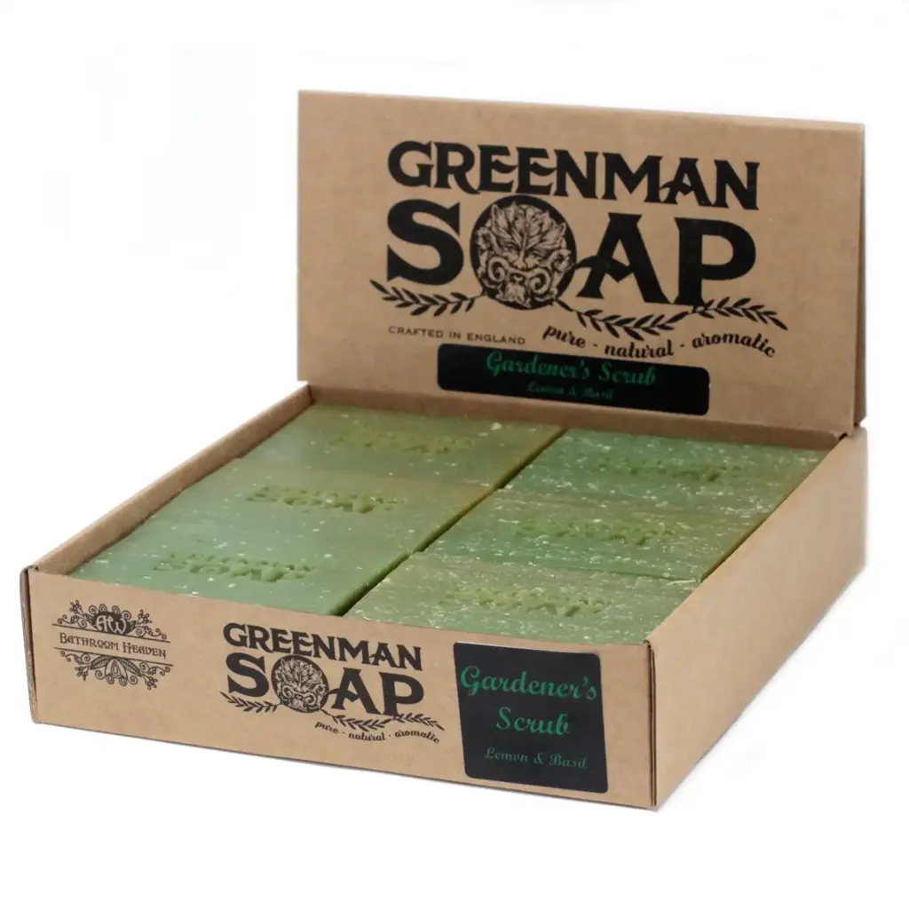 Greenman Soap Slice 100g – Gardener’s Scrub | www.artisangoods.co.uk Greenman Soap Slice 100g – Gardener’s Scrub | www.artisangoods.co.uk