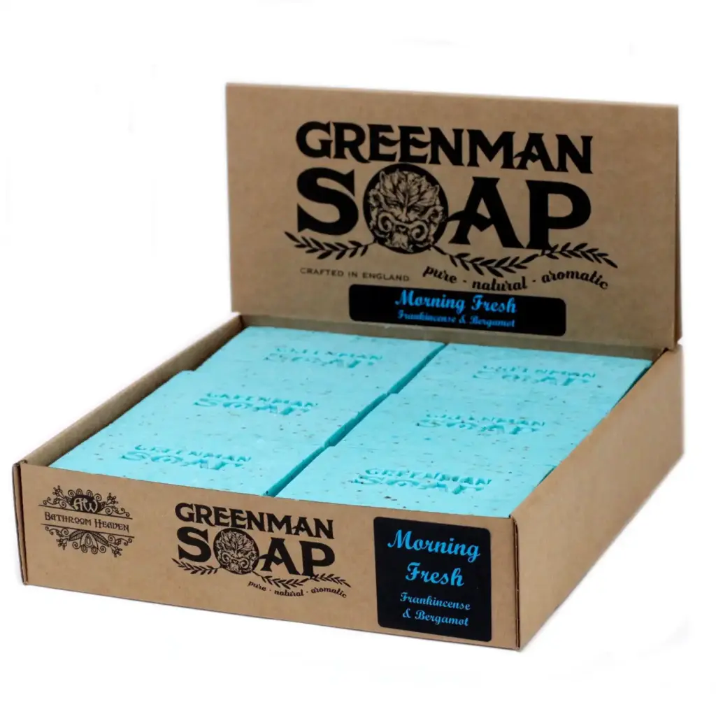 Greenman Soap Slice 100g – Morning Fresh | www.artisangoods.co.uk Greenman Soap Slice 100g – Morning Fresh | www.artisangoods.co.uk
