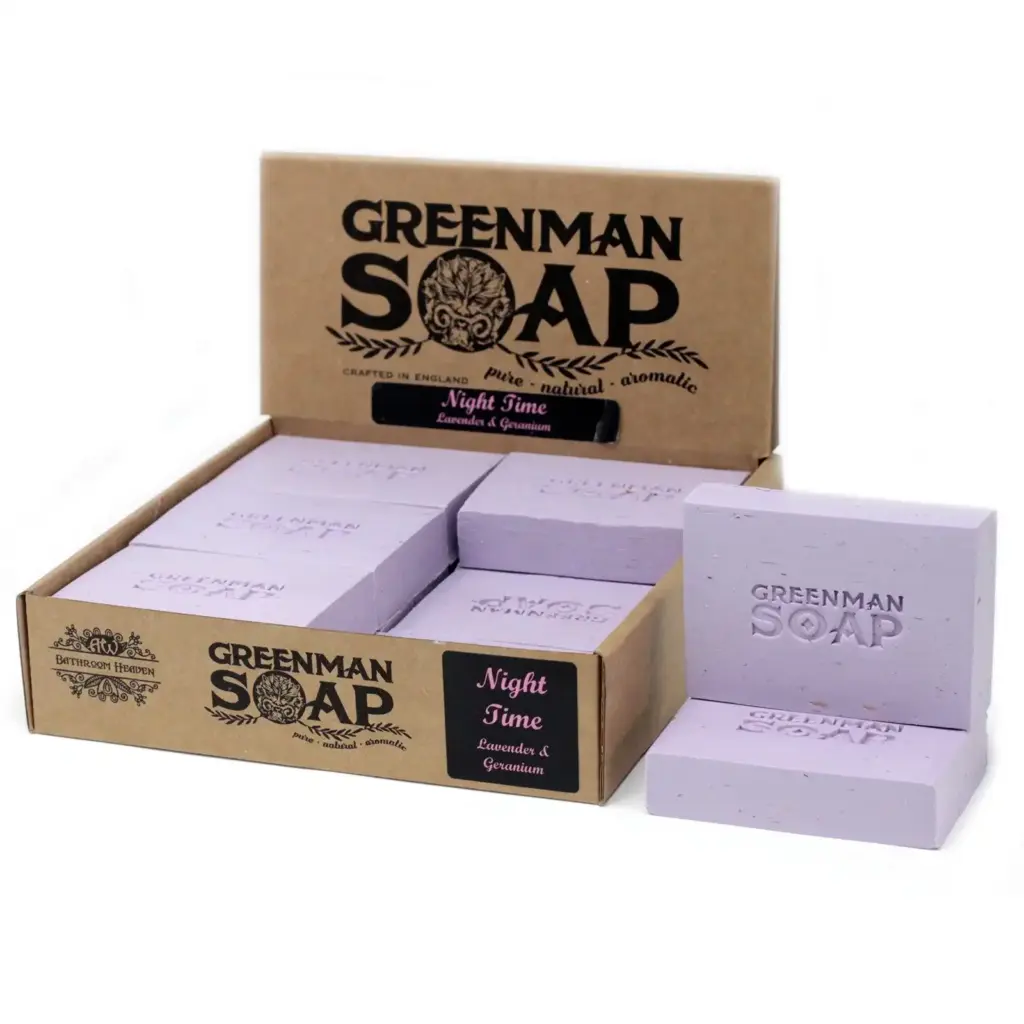 Greenman Soap Slice 100g – Night Time | www.artisangoods.co.uk 2 Greenman Soap Slice 100g – Night Time | www.artisangoods.co.uk 2